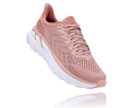 Tenisky Hoka One One Clifton 7 Damske Ruzove / Hnede (26VPSNKIH)